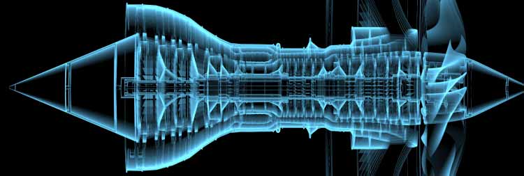 Aircraft Turbine X-Ray